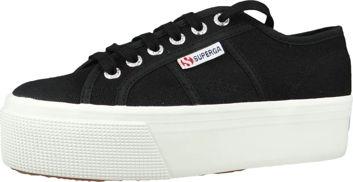 Superga 2790 Platform black/fwhite (Damen)
