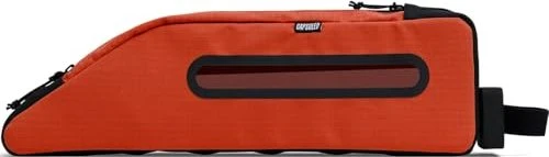 Capsuled Top Tube Bag Rahmentasche orange rust