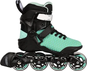 Powerslide Phuzion Xenon Arctic 80 Inline-Skate schwarz/türkis