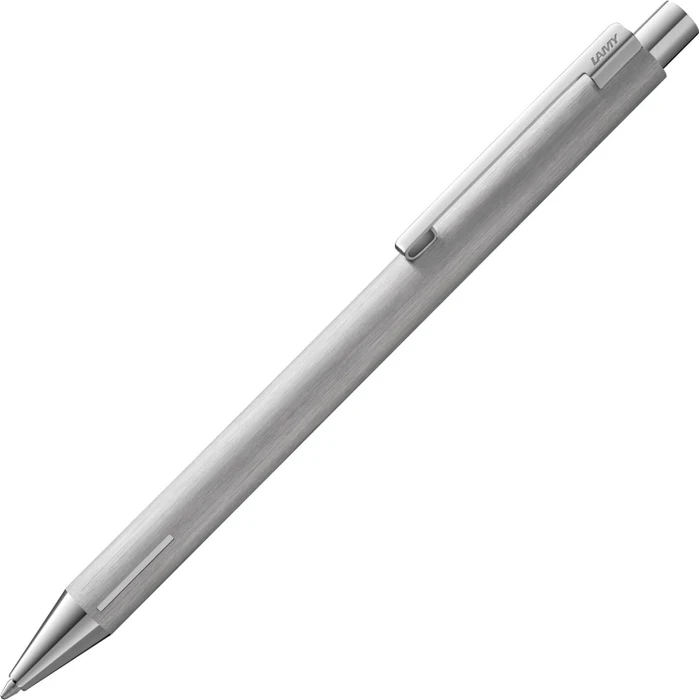 Lamy econ Edelstahl Kugelschreiber brushed, Lederetui (1238755) – Bild 3 von 6