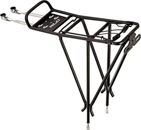 XLC Alu Hinterrad Gepäckträger schwarz