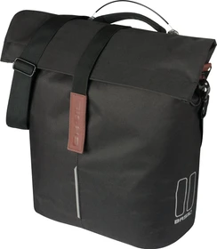 Basil City Shopper MIK Studs Gepäcktasche schwarz