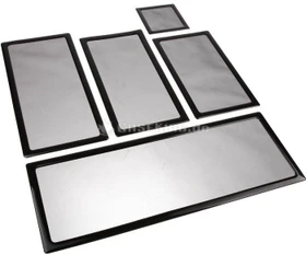 DEMCiflex Staubfilter Set für Corsair Vengeance C70 schwarz/schwarz