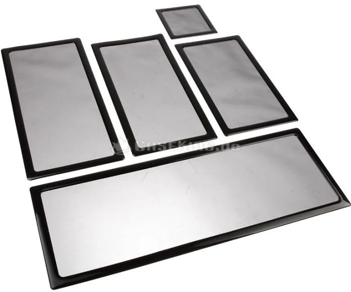 DEMCiflex Staubfilter Set für Corsair Vengeance C70 schwarz/schwarz