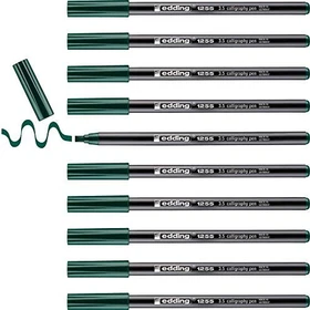 edding 1255 Kalligrafiestift 3.5mm flaschengrün, 10er-Pack