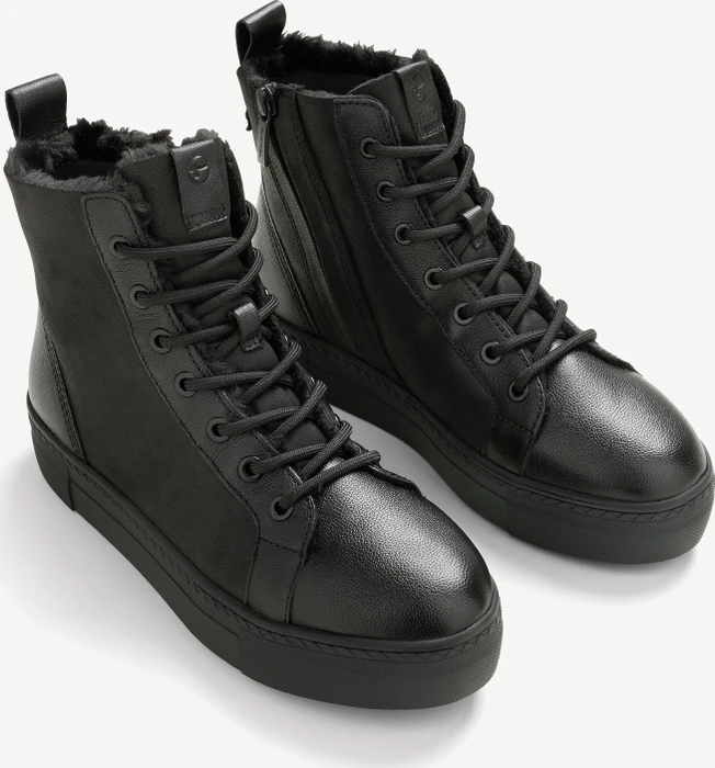Tamaris Leder Chelsea Boot schwarz (Damen)
