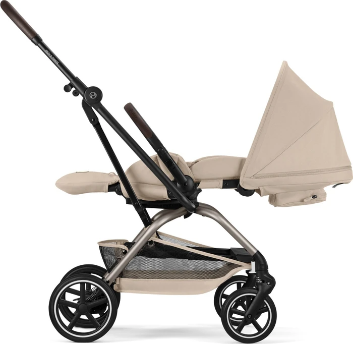 Cybex Eezy S Twist +2 Taupe Frame almond beige 2026