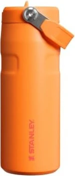 Stanley Iceflow Flip Straw 2.0 Isolierflasche 470ml goldenrod coral