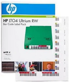 HP LTO-Ultrium 4 RW Bar Code Label Pack LTO-4, 100 Stück