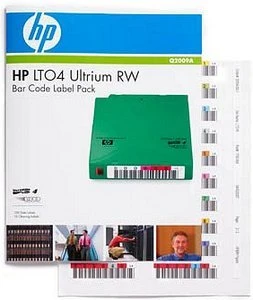 HP LTO-Ultrium 4 RW Bar Code Label Pack LTO-4, 100 Stück