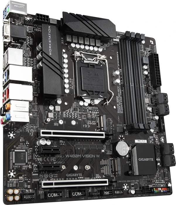 GIGABYTE W480M Vision W (Intel 1200)