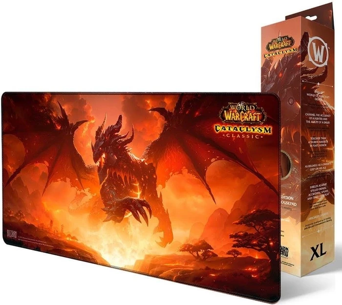 Blizzard World of WarCraft XL Gaming Mousepad, 900x420mm, Cataclysm Classic