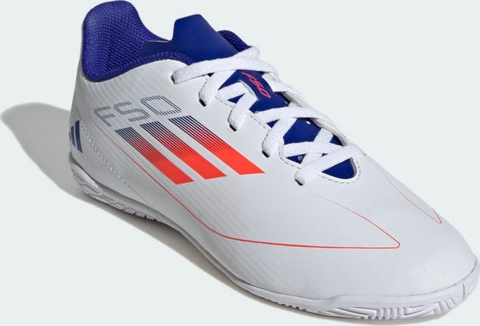 adidas F50 Club IN cloud white/solar red/lucid blue (Junior)