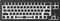 Akko Monsgeek M7 VIA 65% Layout Barebone Tastatur, schwarz, ANSI Vorschaubild