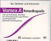 Vomex A Retardkapsel, 20 Stück