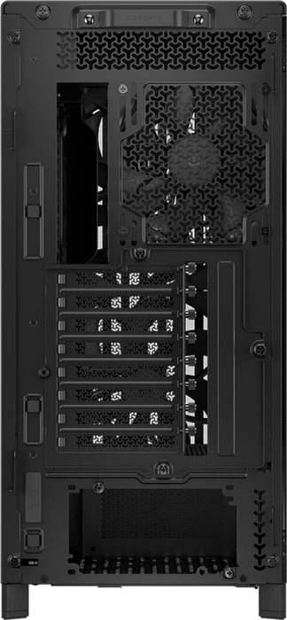 Corsair Frame 5000D RS Wood, schwarz/braun, Glasfenster