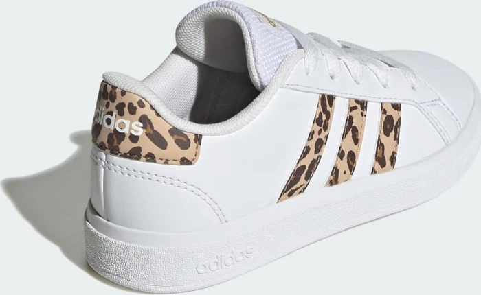 adidas Grand Court 2.0 cloud white/magic beige/matte gold (Junior)