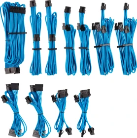 Corsair PSU Cable Kit Type 4 - Pro Kit - Gen4, blau