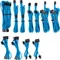 Corsair PSU Cable Kit Type 4 - Pro Kit - Gen4, blau Vorschaubild