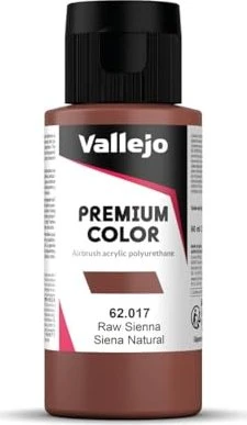 Vallejo Premium Airbrush Color raw sienna, 60ml