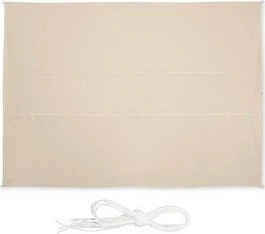 Relaxdays Sonnensegel 350x450cm beige