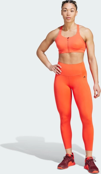 adidas Optime Power Hose 7/8 bright red (Damen)