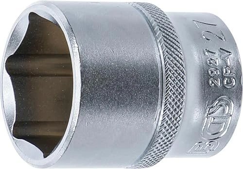 BGS technic Außensechskant Steckschlüssel 1/2", 27mm