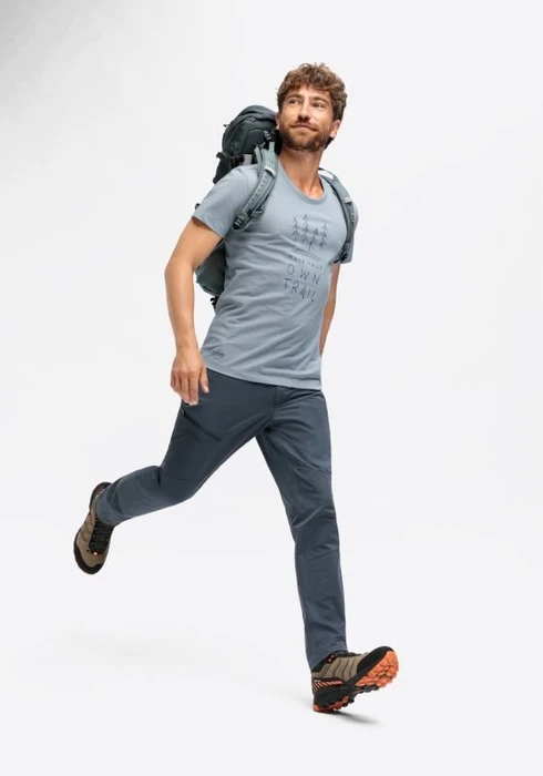 Maier Sports Nil Loop Hose lang ombre blue (Herren)