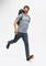 Maier Sports Nil Loop Hose lang ombre blue (Herren) Vorschaubild