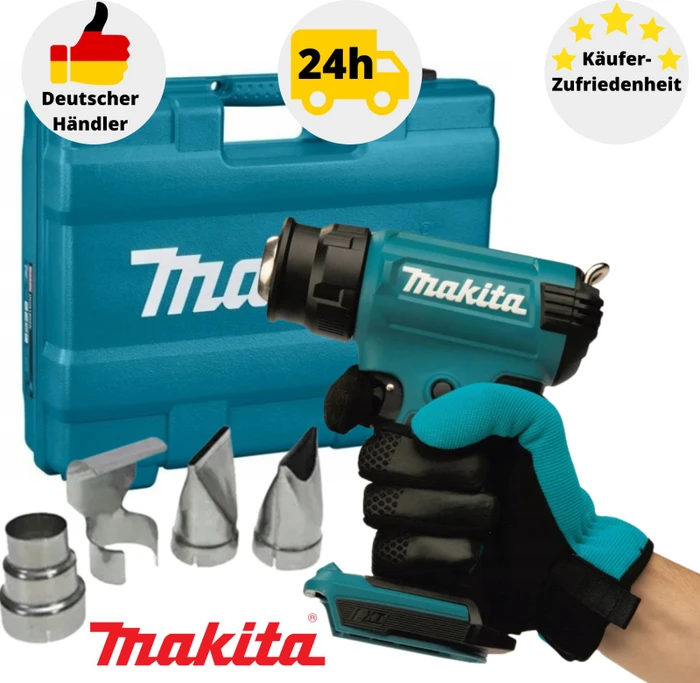 Makita DHG180ZK Akku-Heißluftgebläse solo inkl. Koffer