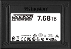 Kingston DC1500M Data Center Series Mixed-Use SSD - 1DWPD 7.68TB, 2.5" / U.2 / PCIe 3.0 x4