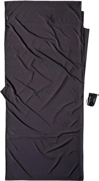 Cocoon TravelSheet Thermolite Silkweight Hüttenschlafsack volcano grey