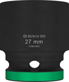 Bosch Professional PRO Impact Außensechskant Steckschlüssel 1/2", 27x42mm, 1 Stück