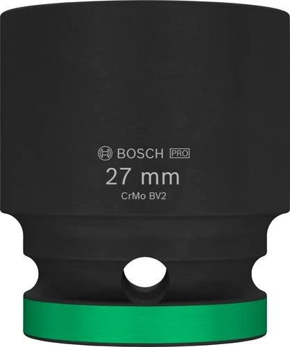 Bosch Professional PRO Impact Außensechskant Steckschlüssel 1/2", 27x42mm, 1 Stück