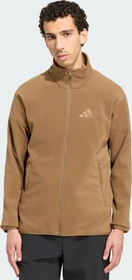 adidas Terrex Multi Essentials Fleece Jacke brown oxide (Herren)