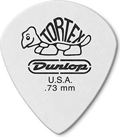 Dunlop Tortex White Jazz III Pick, .73mm, 12-Pack