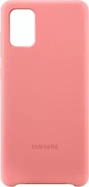 Samsung Silicone Cover für Galaxy A71 pink