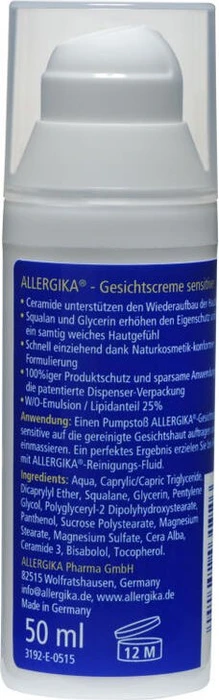 Allergika Gesichtscreme sensitive, 50ml