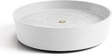 Ecopots Amsterdam Blumentopfuntersetzer mit Rollen rund