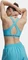 Under Armour Armour Mid Crossback Sport-BH fresco blue/blackout navy (Damen) Vorschaubild