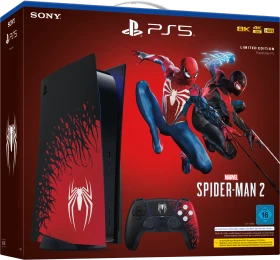 Sony PlayStation 5 - 825GB Marvel's Spider-Man 2 Limited Edition Bundle schwarz/rot/weiß