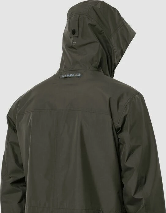 Jack Wolfskin Cape Point Funktionsjacke dark moss (Herren)