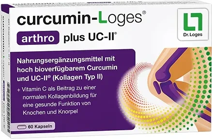 curcumin-Loges arthro plus UC-II Kapseln, 120 Stück