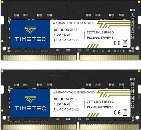 Timetec SO-DIMM 16GB Kit, DDR4-2133, CL15-15-15-36, 1R