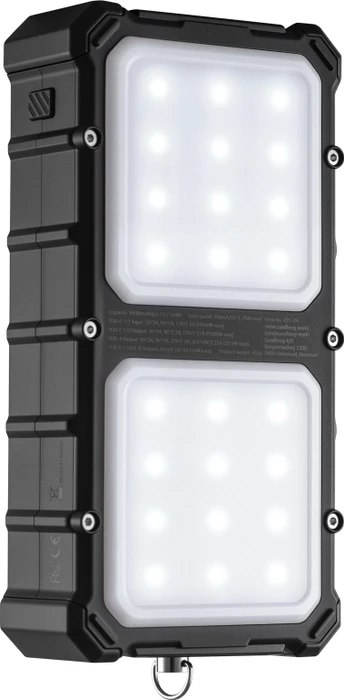 Sandberg Solar Powerbank CampLED 20000 schwarz