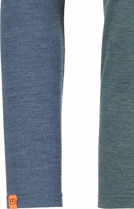 Ortovox 185 Rock'N'Wool Funktionsshirt langarm green forest blend (Herren)