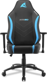 Sharkoon Skiller SGS20 PU Gamingstuhl, schwarz/blau