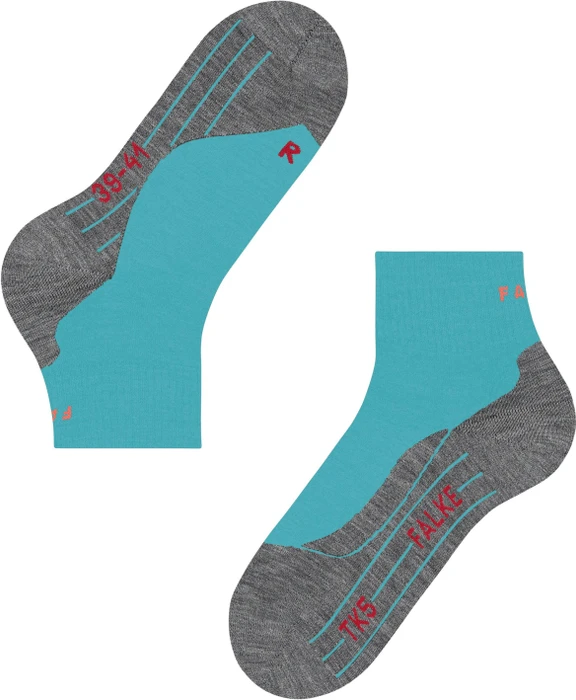 Falke TK5 Short Trekking Wandersocken türkis (Damen)