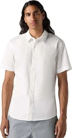 Levi's Battery Housemark Slim Fit Hemd kurzarm bright white (Herren)