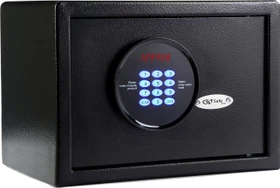 Olympia Olymp GOsafe H25 Tresor, schwarz, Schlüsselschloss/elektronisches Zahlenschloss